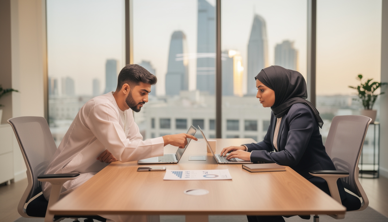 فريق زبل نورة في مكتب الرياض